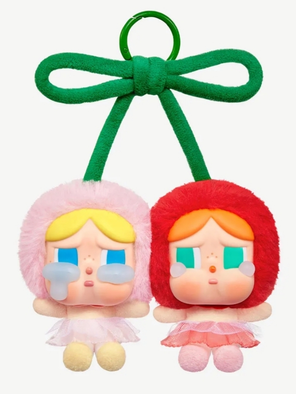 CRYBABY Crying For Love Series Vinyl Plush Pendant- LOVE YOU CHERRY MUCH